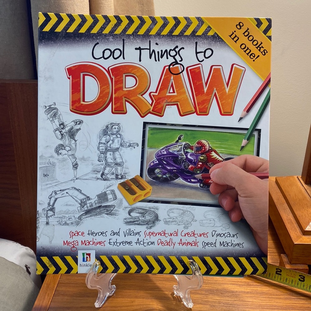 Cool Things to Draw Book 191 Pages 8 Topics